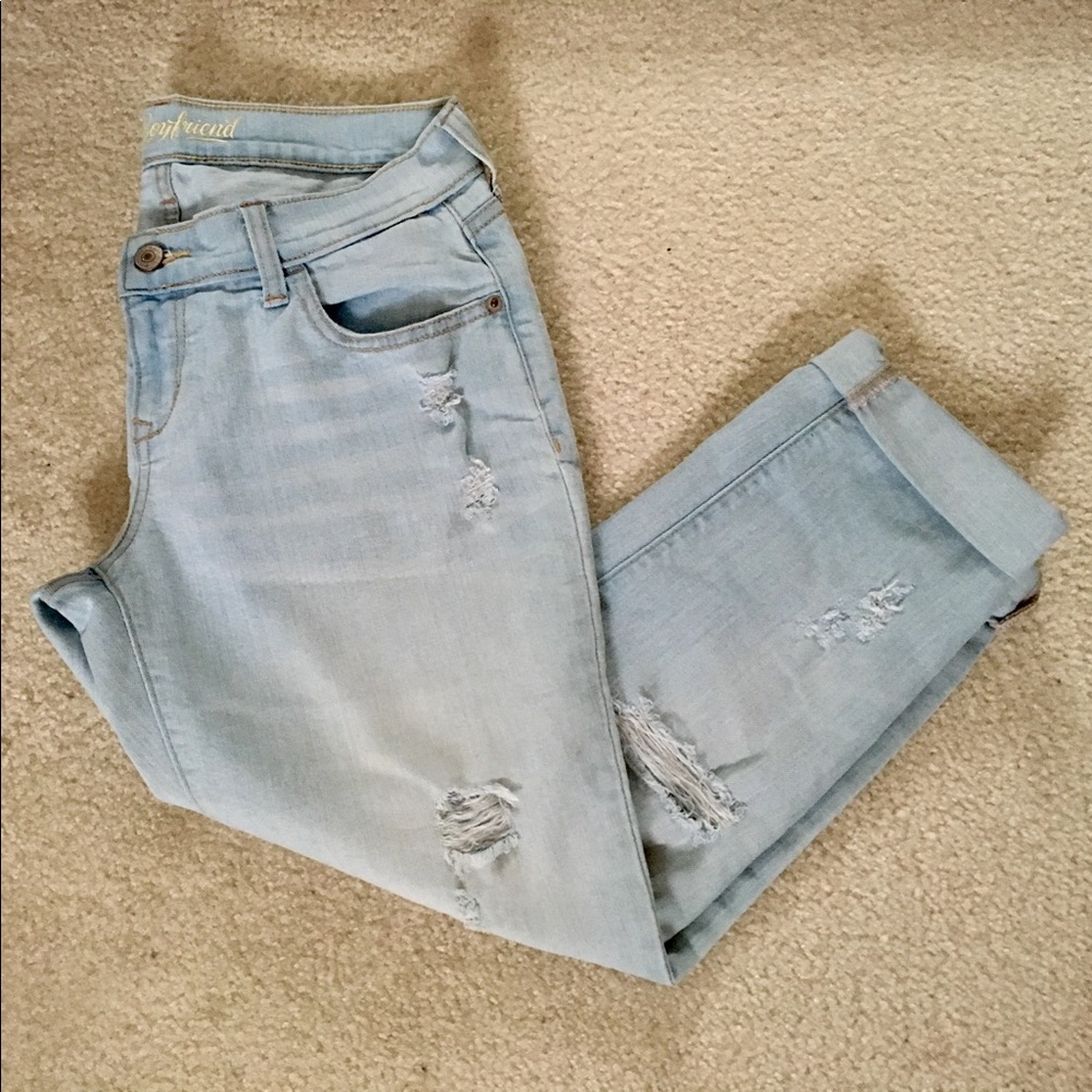 Old Navy Light Wash Boyfriend Jeans